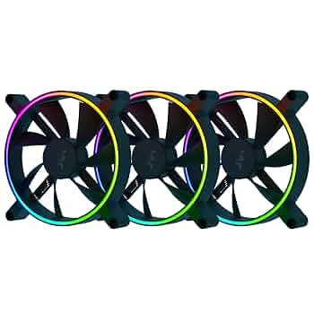 江英　razer kunai x6 Amazon.com: Razer Kunai Hydraulic 140MM aRGB PC Fan: Quiet
